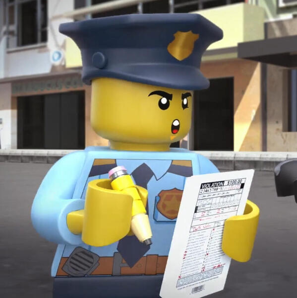 Lego police man